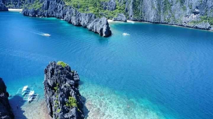 Bucana Kamp Payapa Beachfront El Nido Exterior photo