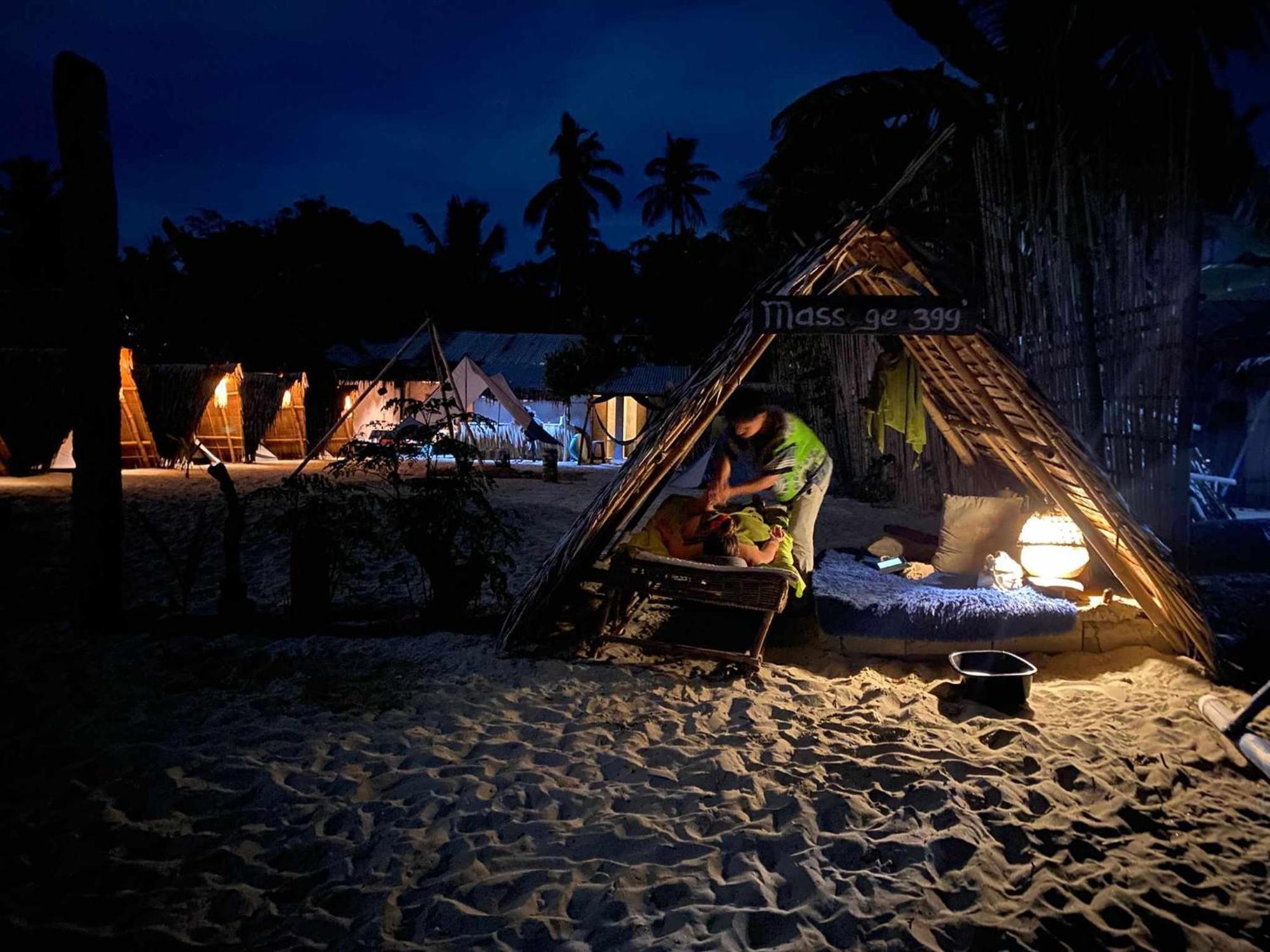 Bucana Kamp Payapa Beachfront El Nido Exterior photo